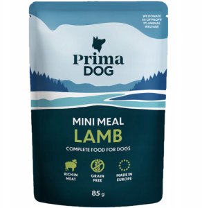 DOG FOOD MINI MEAL LAMB 85G 2