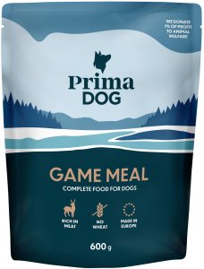 PRIMADOG GAME MEAL 600G 1