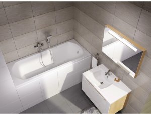 BATHTUB DOMINO 1500X700 MM SNOWWHITE 1