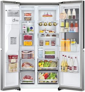 Lodówka LG REFRIGERATOR SBS GSXV91PZAE 2