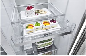 Lodówka LG REFRIGERATOR SBS GSXV91PZAE 7