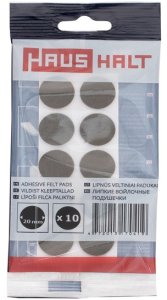 FELT PADS D20 BROWN 10PCS 2