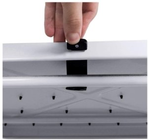 4 STEP STEEL LADDER BL-C104 WHITE 2