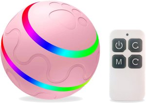 PIŁKA dla PSA LED USB Pilot Interaktywna RUCHOMA 6