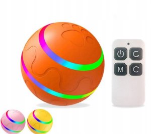 PIŁKA dla PSA LED USB Pilot Interaktywna RUCHOMA 7