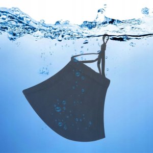 KOMPLET Maska KRATKA + 3x FILTR HEPA PM 2.5 WĘGIEL 3