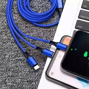 Kabel USB ITIMPORT KABEL ŁADOWARKA 3w1 MICRO TYP-C do IPHONE USB-C 5A 5