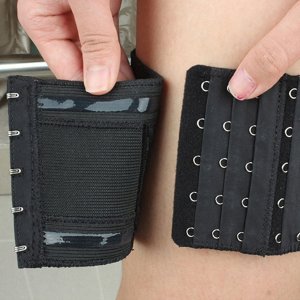 Kabura na UDO NOGĘ DAMSKA dla KOBIET PODWIĄZKA NA PISTOLET Magazynek FIOLET 4