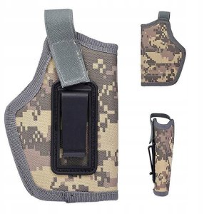 Kabura PISTOLET ASG UNIWERSALNA Zewnetrzno-Wewnętrzna Glock 9mm 38 357 CAMO 1