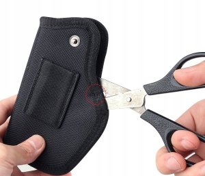 Kabura PISTOLET ASG UNIWERSALNA IWB Zewnetrzno-Wewnętrzna Glock 9mm 38 357 5