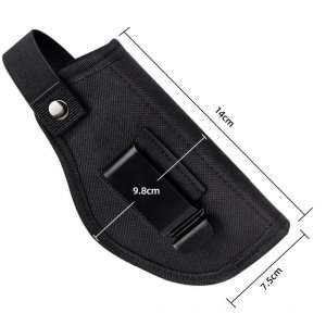 Kabura PISTOLET ASG UNIWERSALNA IWB Zewnetrzno-Wewnętrzna Glock 9mm 38 357 6