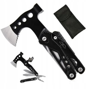 ITIMPORT Multitool TAKTYCZNY Narzędzie WIELOFUNKCYJNE Siekierka 17 w 1 Porządny 6