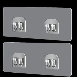 HAK NAKLEJKA Taśma z HACZYKAMI na PÓŁKĘ ŁAZIENKOWĄ KUCHENNĄ Samoprzylepna 4