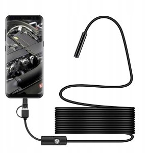ITIMPORT KAMERA ENDOSKOPOWA 6xLED Inspekcyjna ANDROID PC 5m 14