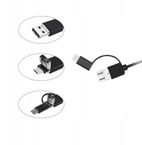 ITIMPORT KAMERA ENDOSKOPOWA 6xLED Inspekcyjna ANDROID PC 5m 2
