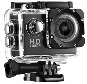 Kamera SPORTOWA 1080p Full HD 2" Akcesoria Wodoszczelna IP66 EXTREME 1