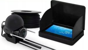 KAMERA PODWODNA Sonda WĘDKARSKA RYBACKA NURKÓW Poszukiwawcza IPS 4.3" 20m 2