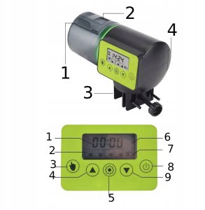 ITIMPORT KARMNIK AKWARIOWY Automatyczny Dozownik XL 200ml 7