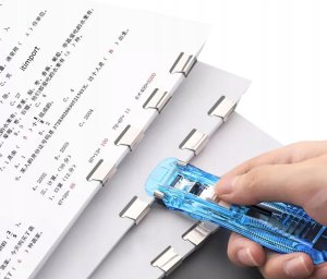 KLIPSY DO DOKUMENTÓW Urządzenie + 50 Klipsów BIURO 5