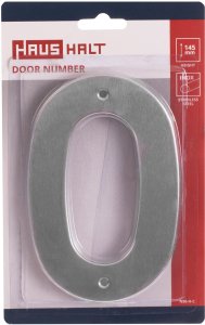 HOUSE NUMBER STAINLESS STEEL SS-0 145MM 1