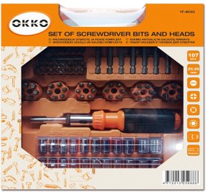 SCREWDRIVER AND BITS SET 2