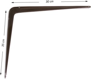 SHELF HOLDER 300X350 SB-01 BROWN 2