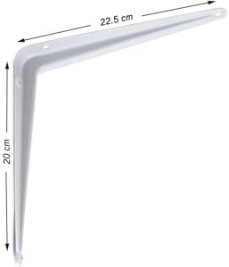 SHELF HOLDER 200X225 SB-01 WHITE 1