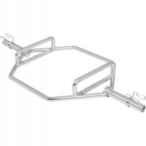 Trap bar gryf do przysiadów martwego ciągu 143 cm 3