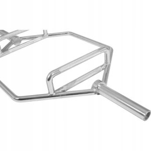 Trap bar gryf do przysiadów martwego ciągu 143 cm 4