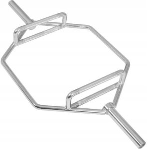 Trap bar gryf do przysiadów martwego ciągu 143 cm 6