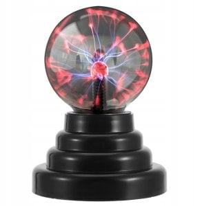 Lampka PLAZMOWA MAGICZNA KULA Reaguje na DOTYK BIURKO dla DZIECI SZKLANA 2