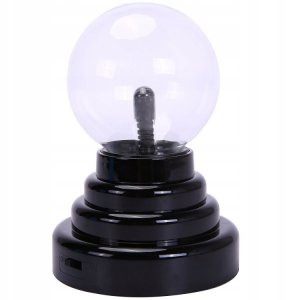 Lampka PLAZMOWA MAGICZNA KULA Reaguje na DOTYK BIURKO dla DZIECI SZKLANA 6