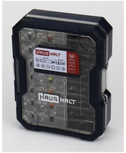 IMPACT SCREWDRIVER BIT SET HAUSHALT 50PC 3