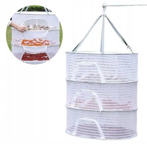 NATURALNA Suszarka do WARZYW OWOCÓW GRZYBÓW UBRAŃ RYB 3 poziomy ZEWNĘTRZNA 2