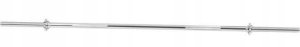Gryf prosty 170cm 30mm 10kg srebrny 2