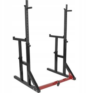 Stojak na sztangę do ćwiczeń + uchwyty do dipów udźwig 300 kg 2