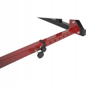 Stojak na sztangę do ćwiczeń + uchwyty do dipów udźwig 300 kg 6