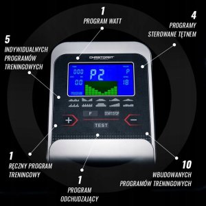 Christopeit Rower treningowy elektomagnetyczny Christopeit AX 4000 12