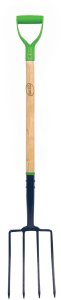 FORK EARTH WOODEN HANDLE F6321 OKKO 1