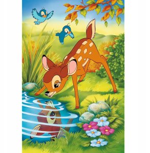 Trefl Puzzle Disney - 40-lecie - Bambi 600 elementów (37600) 2