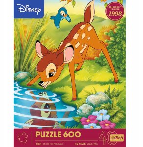 Trefl Puzzle Disney - 40-lecie - Bambi 600 elementów (37600) 3