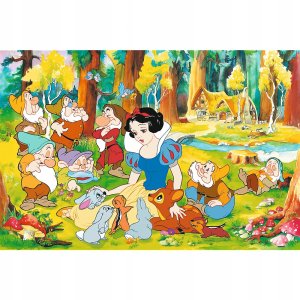 Trefl Puzzle Disney - 40-lecie - Królewna Śnieżka 600 elementów (37603) 2