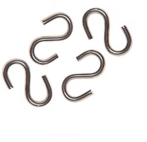HOOK 4MM S SHAPED ZN 4DD 1