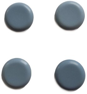 ADHESIVE PADS D 30MM 8PCS GREY PTFE 2