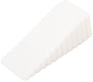 DOOR STOPPERS 4PCS WHITE 2