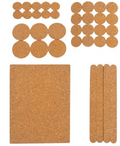 CORK FURNITURE PADS MIX. 38 PCS.HAUSHALT 1
