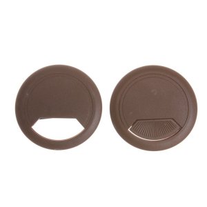 GROMMET FURN CABLE D60/S17 BROWN 2PCE HH 1