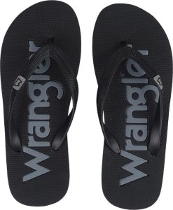 Wrangler Klapki męskie Cole Flipflop czarne 20251043 25Y 42 4