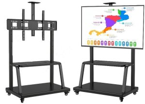 Stojak na Monitor Interaktywny lub Telewizor 60-120 cali 120kg KART-721 1