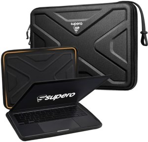 Etui na laptopa 13 14 cali Supero X-Sleeve twarde, czarna 1